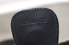 Authentic GUCCI Sherry Line Micro GG Shoulder Tote Bag PVC Leather Navy 2484J