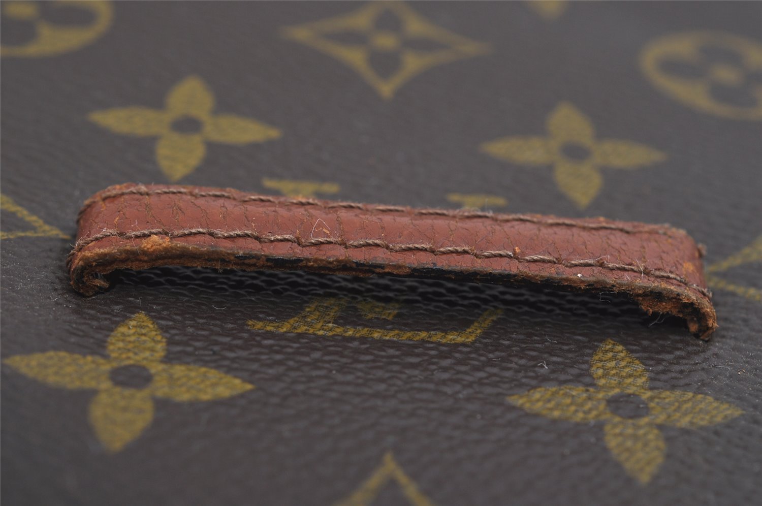 Authentic Louis Vuitton Monogram Poche Ministre Document Case Old Model LV 2485I