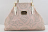 Authentic Louis Vuitton Cruise Line Tahitienne GM Tote Bag Pink M95673 LV 2486J