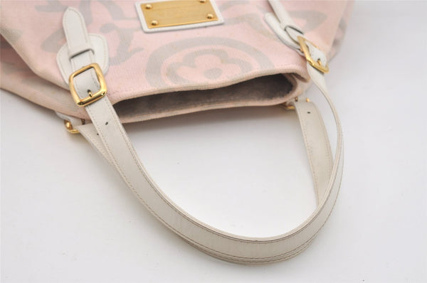Authentic Louis Vuitton Cruise Line Tahitienne GM Tote Bag Pink M95673 LV 2486J