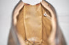 Authentic CELINE Macadam Blason Pattern Clutch Bag PVC Leather Brown Junk 2486K