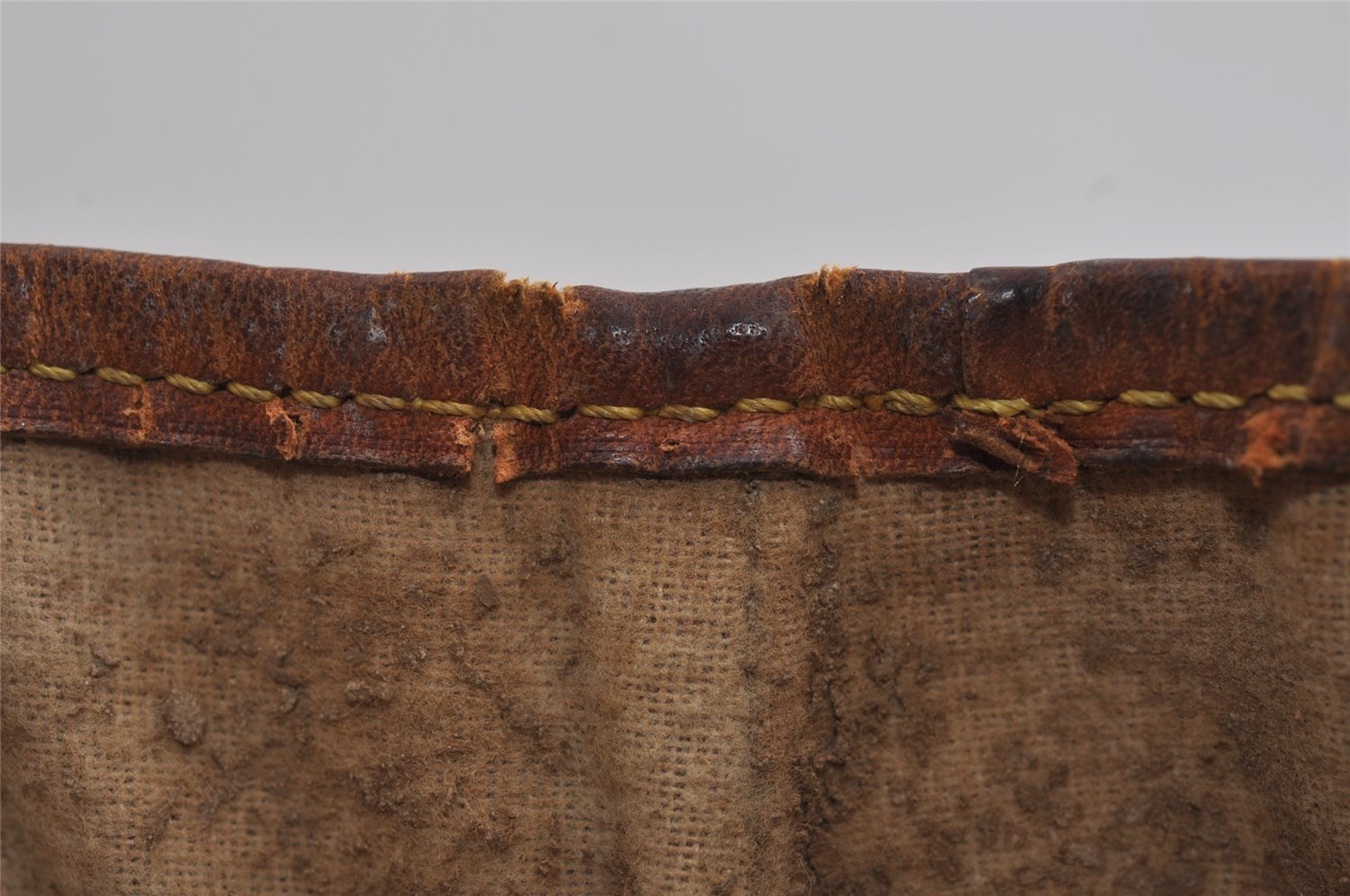 Authentic Louis Vuitton Monogram Bucket PM Shoulder Tote Bag M42238 Junk 2487J