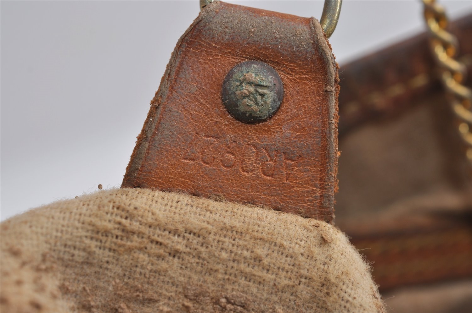 Authentic Louis Vuitton Monogram Bucket PM Shoulder Tote Bag M42238 Junk 2487J