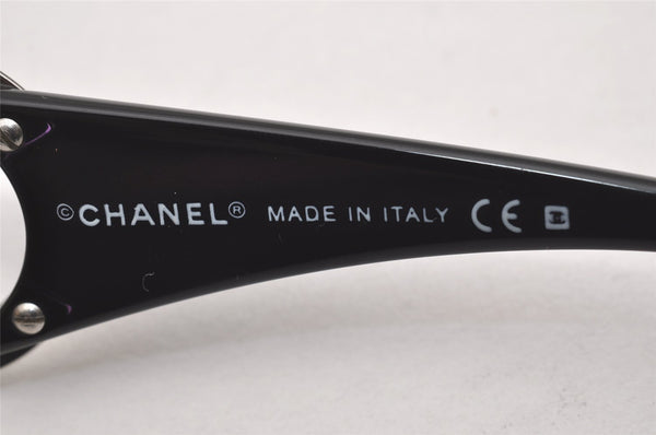 Authentic CHANEL Vintage Sunglasses CoCo Mark Plastic 6014 Purple Box 2489I