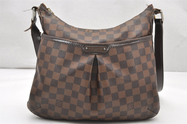 Authentic Louis Vuitton Damier Bloomsbury PM Shoulder Cross Bag N42251 LV 2489K