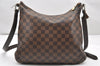 Authentic Louis Vuitton Damier Bloomsbury PM Shoulder Cross Bag N42251 LV 2489K
