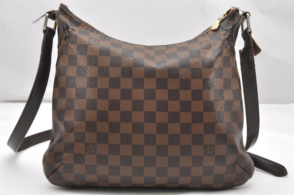 Authentic Louis Vuitton Damier Bloomsbury PM Shoulder Cross Bag N42251 LV 2489K