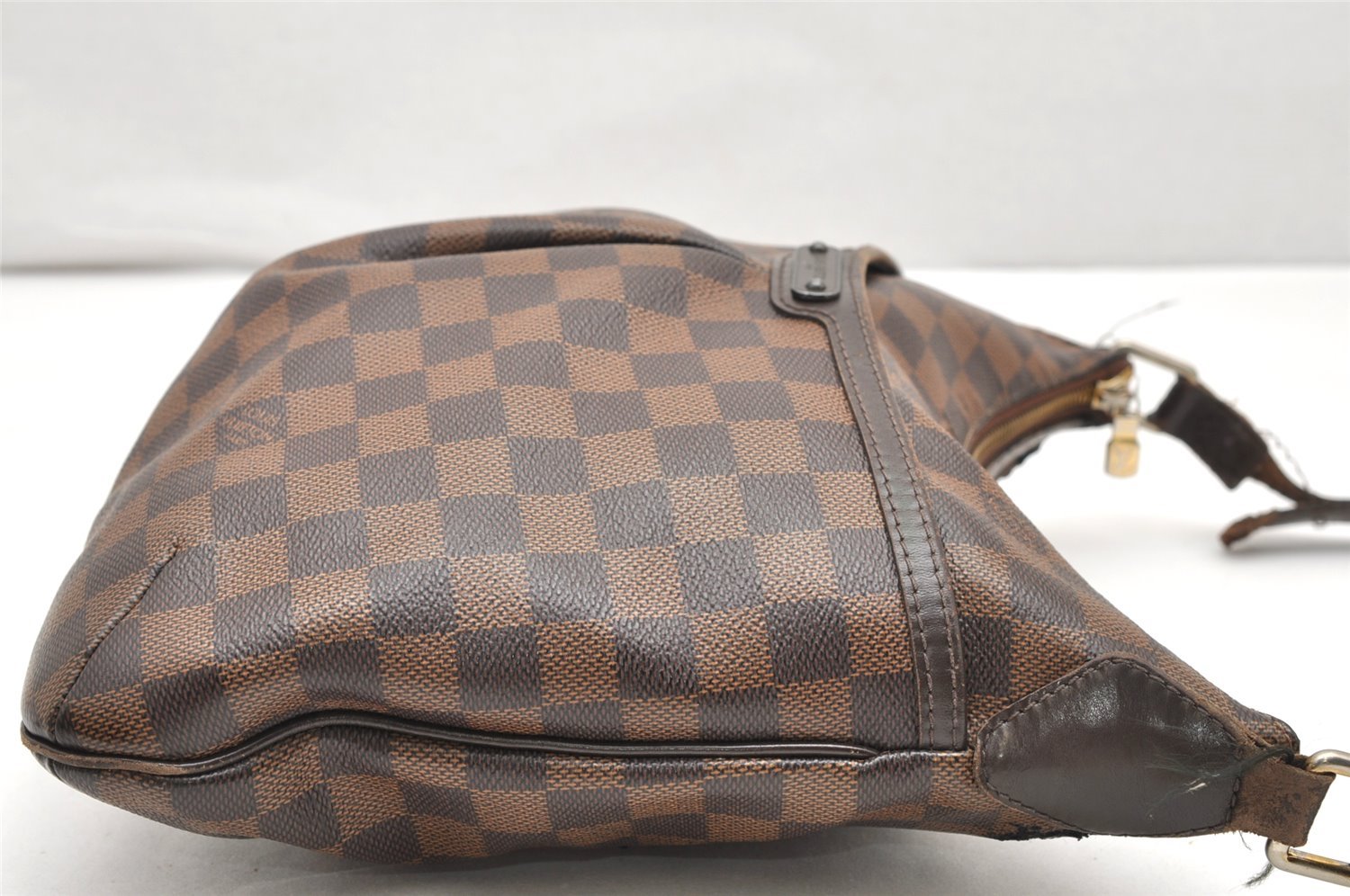 Authentic Louis Vuitton Damier Bloomsbury PM Shoulder Cross Bag N42251 LV 2489K