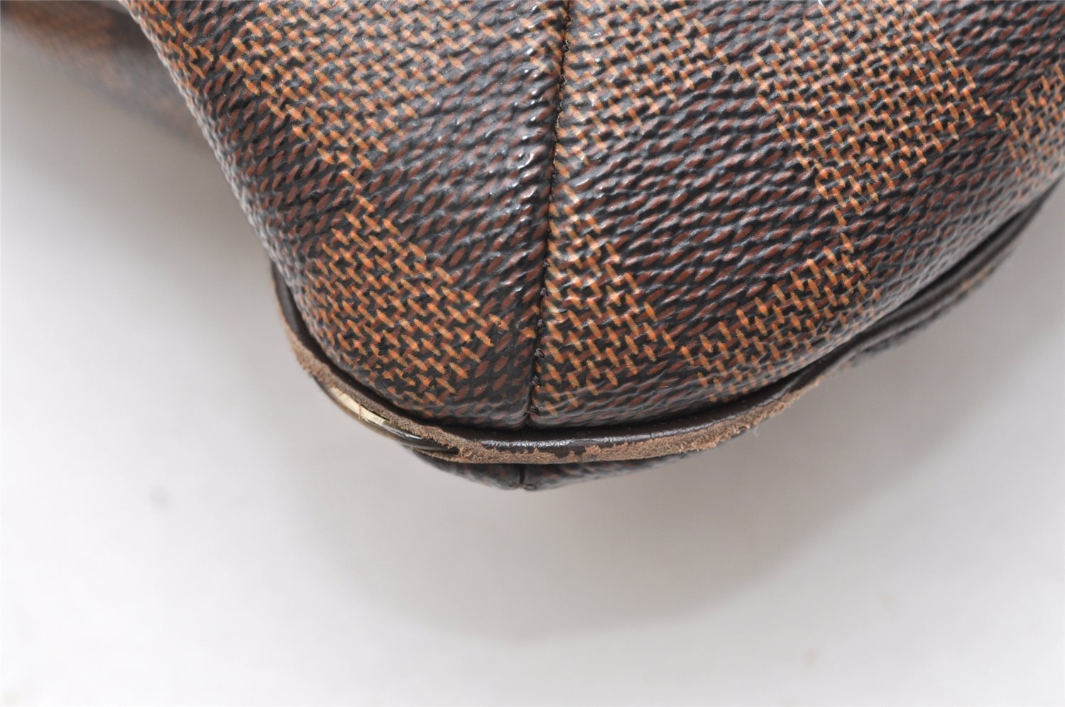 Authentic Louis Vuitton Damier Bloomsbury PM Shoulder Cross Bag N42251 LV 2489K