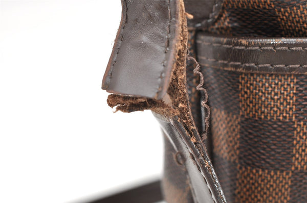 Authentic Louis Vuitton Damier Bloomsbury PM Shoulder Cross Bag N42251 LV 2489K