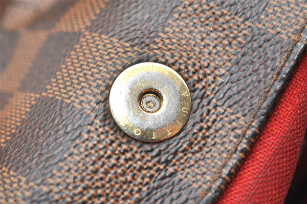 Authentic Louis Vuitton Damier Bloomsbury PM Shoulder Cross Bag N42251 LV 2489K