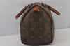 Authentic Louis Vuitton Monogram Speedy 25 Boston Hand Bag M41528 LV 2490J