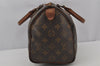 Authentic Louis Vuitton Monogram Speedy 25 Boston Hand Bag M41528 LV 2490J
