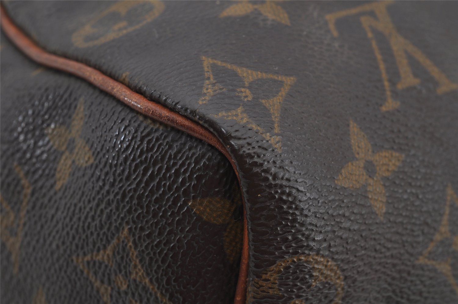 Authentic Louis Vuitton Monogram Speedy 25 Boston Hand Bag M41528 LV 2490J