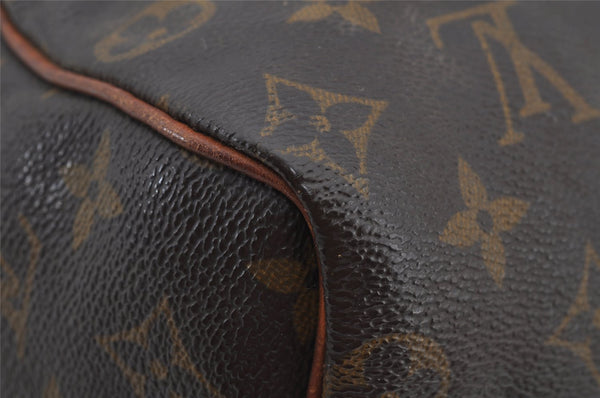 Authentic Louis Vuitton Monogram Speedy 25 Boston Hand Bag M41528 LV 2490J
