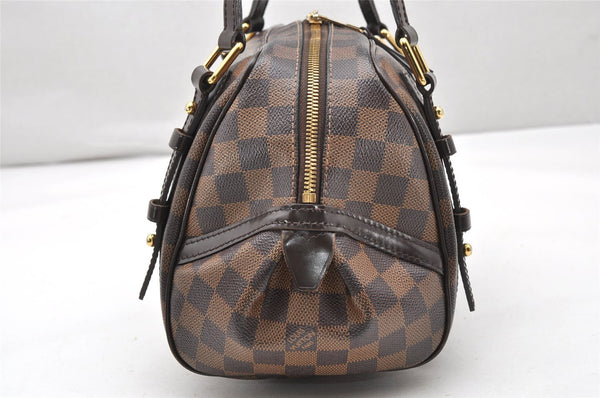 Authentic Louis Vuitton Damier Rivington PM Shoulder Bag N41157 LV 2490K
