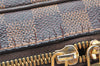 Authentic Louis Vuitton Damier Rivington PM Shoulder Bag N41157 LV 2490K