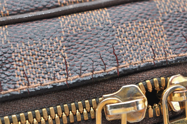 Authentic Louis Vuitton Damier Rivington PM Shoulder Bag N41157 LV 2490K