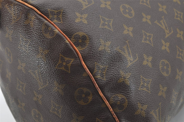 Authentic Louis Vuitton Monogram Speedy 40 Hand Boston Bag M41522 LV 2491I