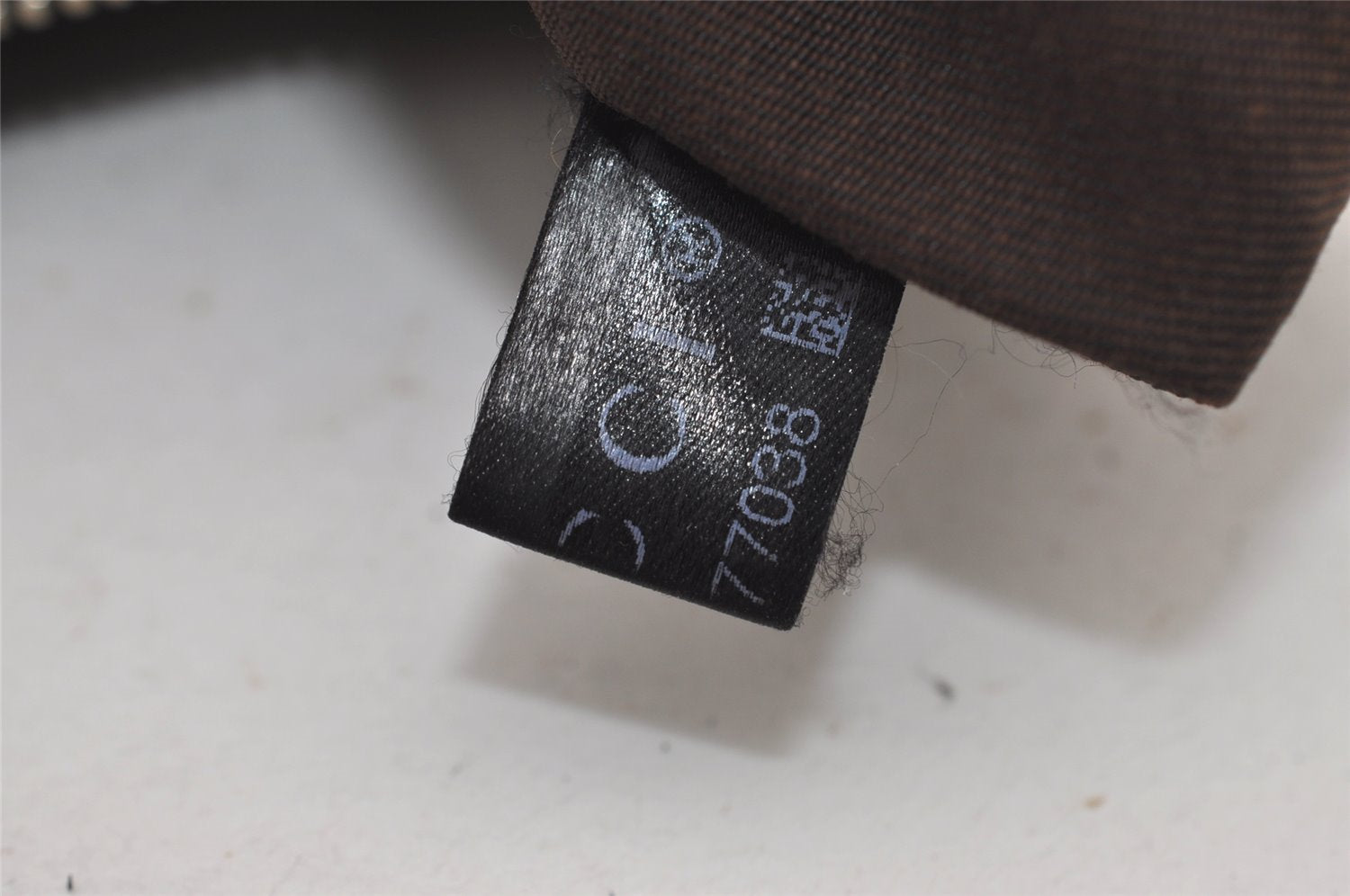 Authentic GUCCI Abbey Shoulder Tote Bag GG Canvas Leather 141470 Brown 2492J