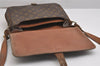 Authentic Louis Vuitton Monogram Cartouchiere GM Shoulder Bag Old Model 2493I