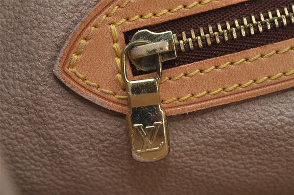 Authentic Louis Vuitton Monogram Bucket GM Shoulder Tote Bag M42236 Junk 2494J