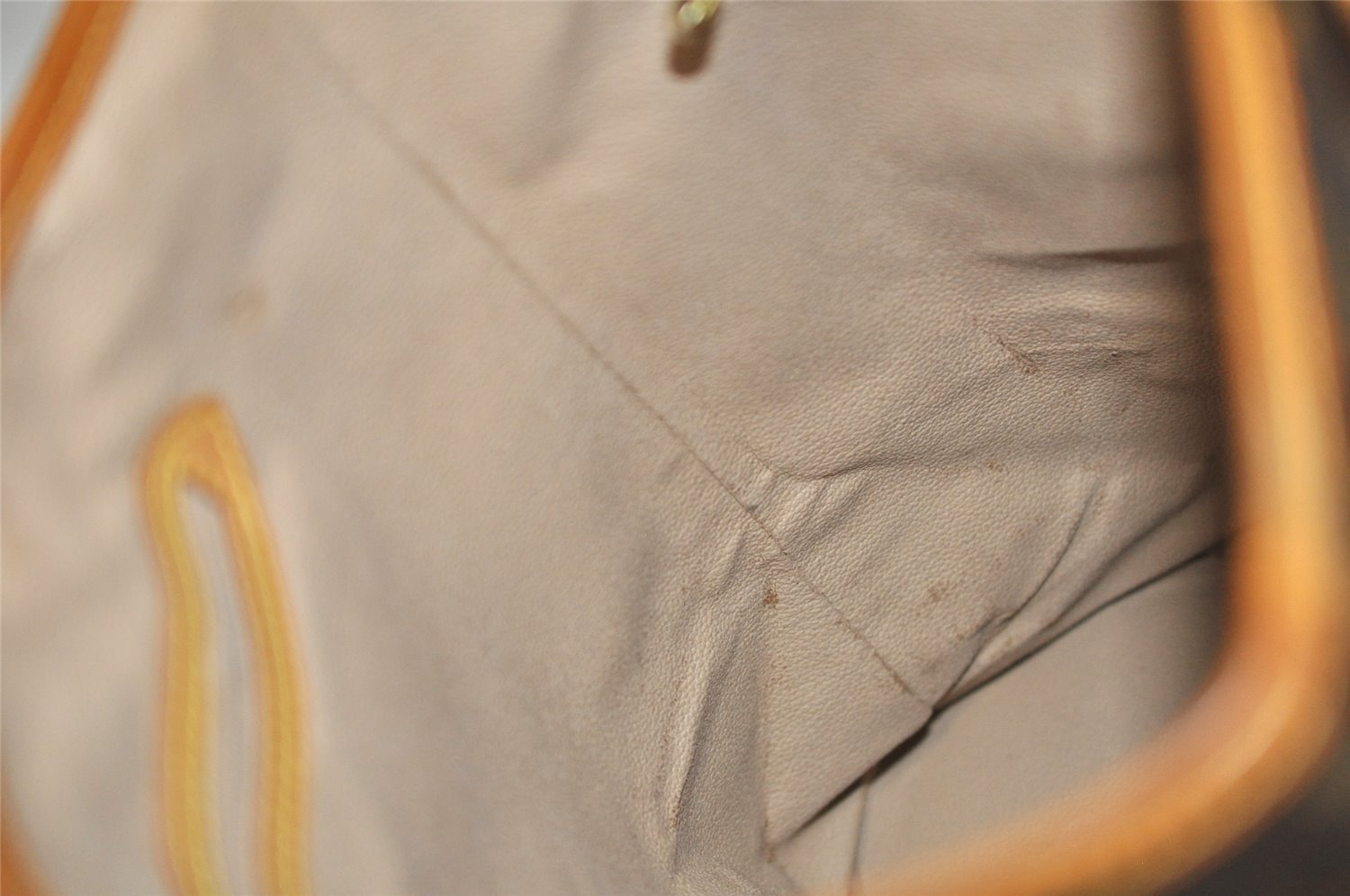 Authentic Louis Vuitton Monogram Bucket GM Shoulder Tote Bag M42236 Junk 2494J