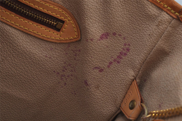 Authentic Louis Vuitton Monogram Bucket GM Shoulder Tote Bag M42236 Junk 2494J