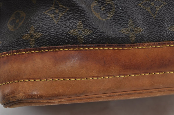 Authentic Louis Vuitton Monogram Noe Shoulder Drawstring Bag M42224 LV 2495I