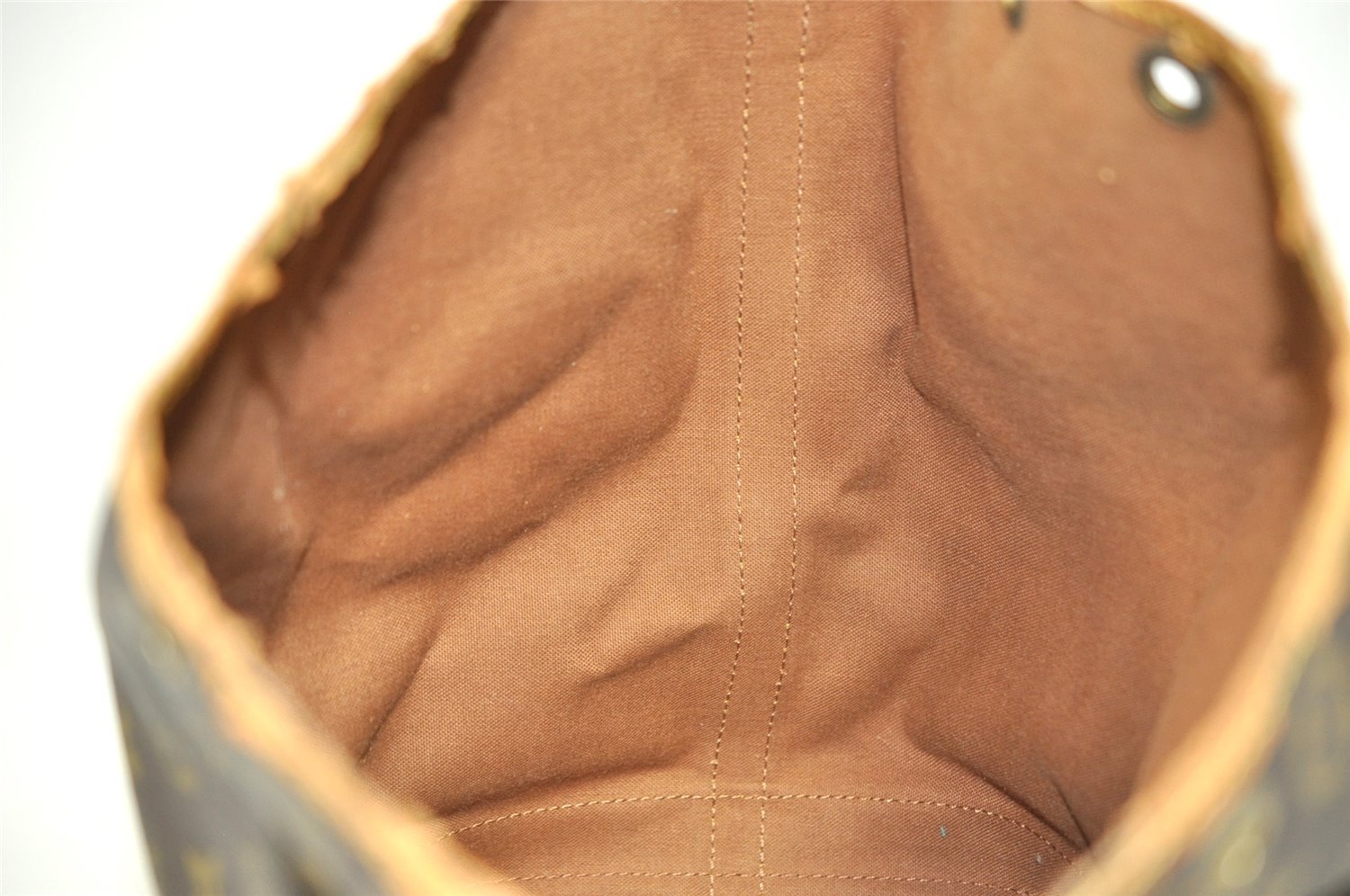 Authentic Louis Vuitton Monogram Noe Shoulder Drawstring Bag M42224 LV 2495I