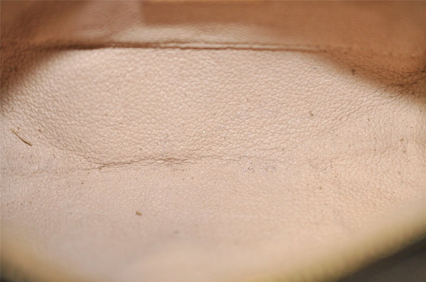 Authentic Louis Vuitton Monogram Pochette Cosmetic Pouch M47515 LV 2496I