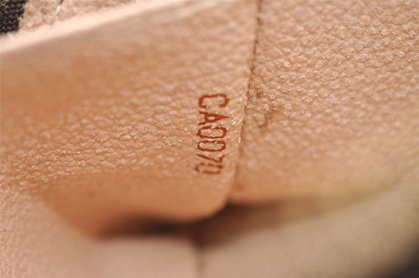 Authentic Louis Vuitton Monogram Pochette Cosmetic Pouch M47515 LV 2496I