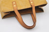 Authentic Louis Vuitton Vernis Reade PM Hand Tote Bag Yellow M91334 LV 2496J