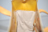 Authentic Louis Vuitton Vernis Reade PM Hand Tote Bag Yellow M91334 LV 2496J