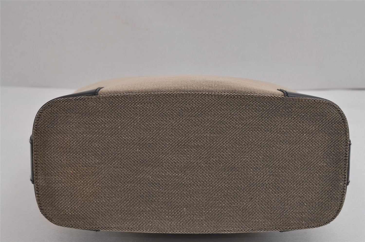 Authentic GUCCI Shoulder Bag Purse GG Canvas Leather 0014204 Beige 2498J