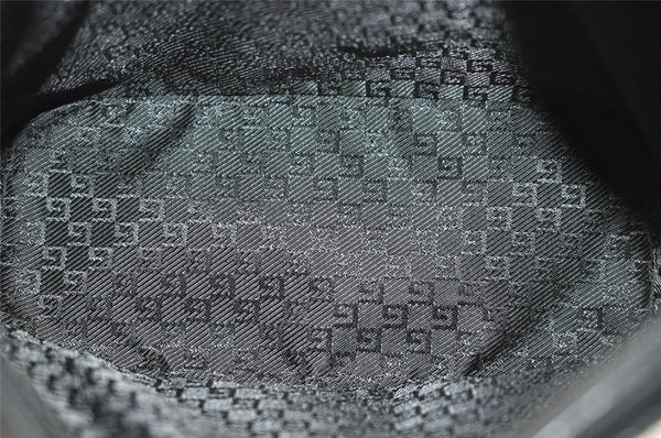 Authentic GUCCI Shoulder Bag Purse GG Canvas Leather 0014204 Beige 2498J