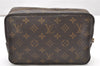 Auth Louis Vuitton Monogram Trousse Toilette 23 Clutch Bag M47524 Junk 2498K