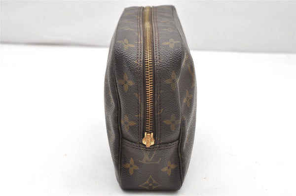 Auth Louis Vuitton Monogram Trousse Toilette 23 Clutch Bag M47524 Junk 2498K