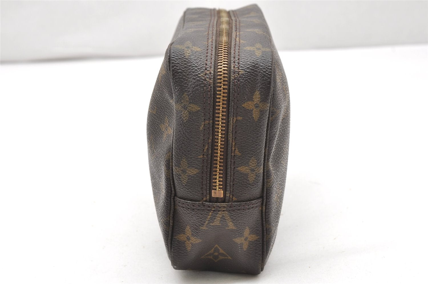 Auth Louis Vuitton Monogram Trousse Toilette 23 Clutch Bag M47524 Junk 2498K