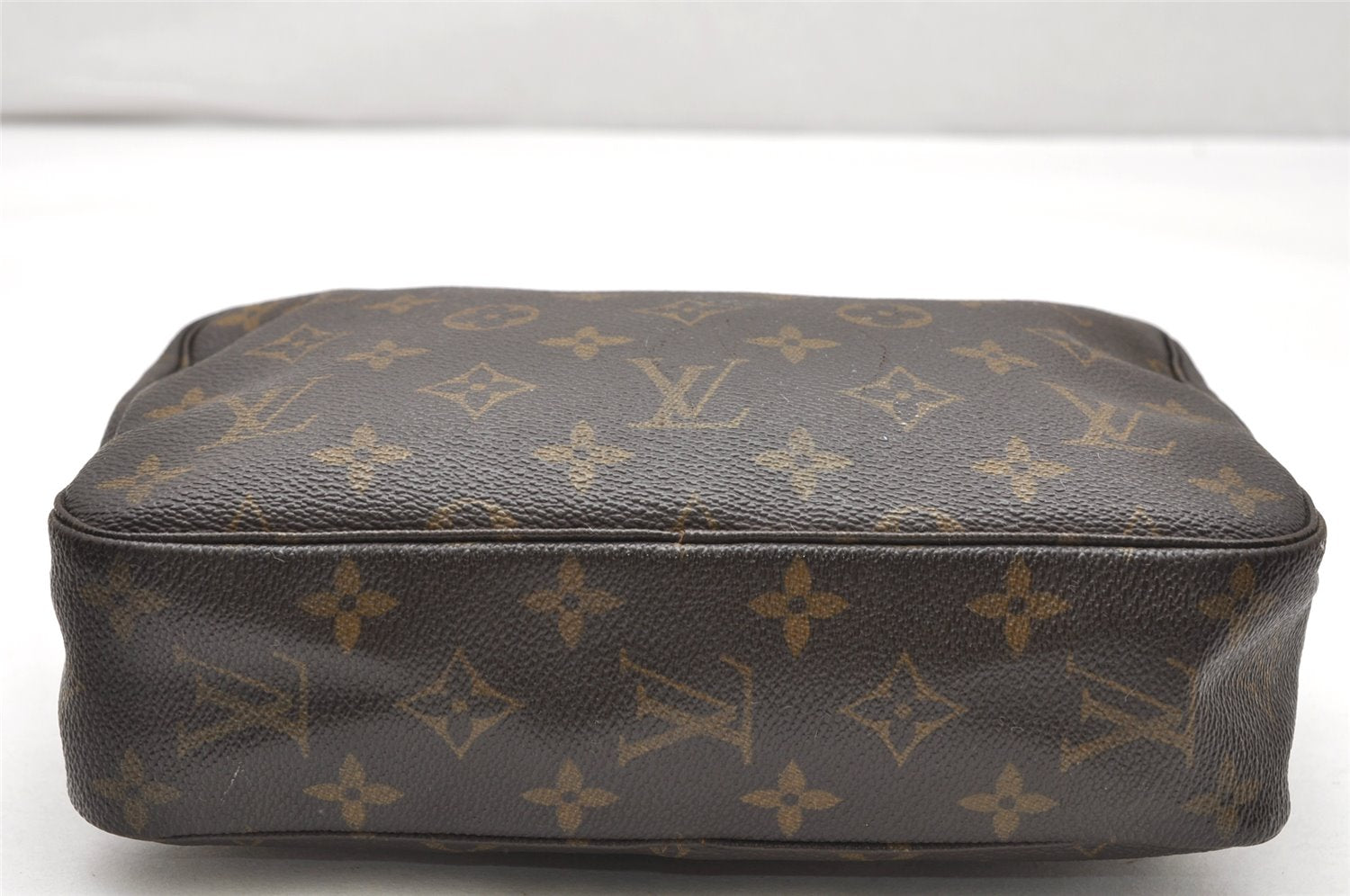 Auth Louis Vuitton Monogram Trousse Toilette 23 Clutch Bag M47524 Junk 2498K