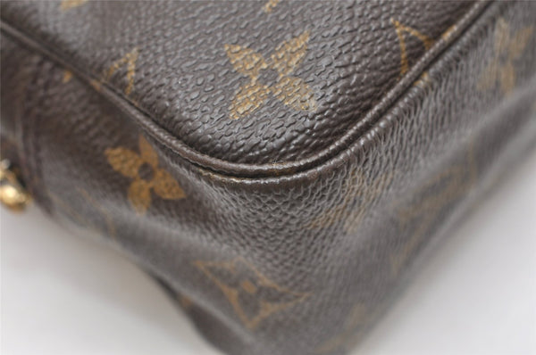 Auth Louis Vuitton Monogram Trousse Toilette 23 Clutch Bag M47524 Junk 2498K