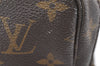 Auth Louis Vuitton Monogram Trousse Toilette 23 Clutch Bag M47524 Junk 2498K