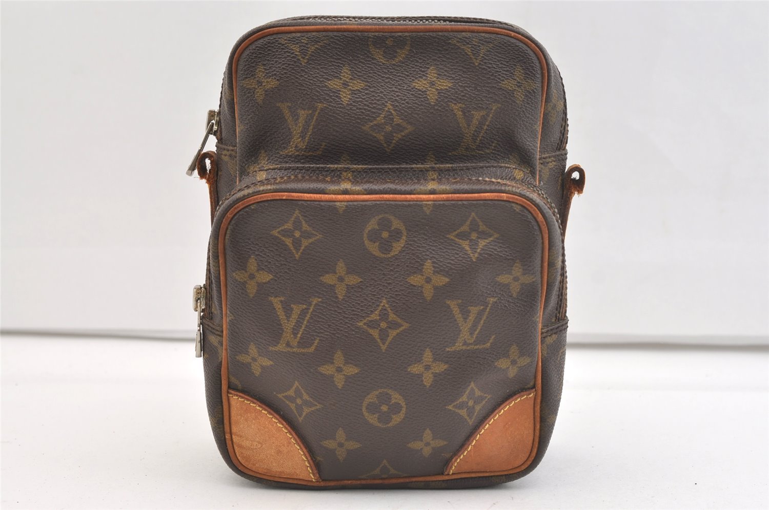 Authentic Louis Vuitton Monogram Amazone Shoulder Cross Bag M45236 LV Junk 2499K