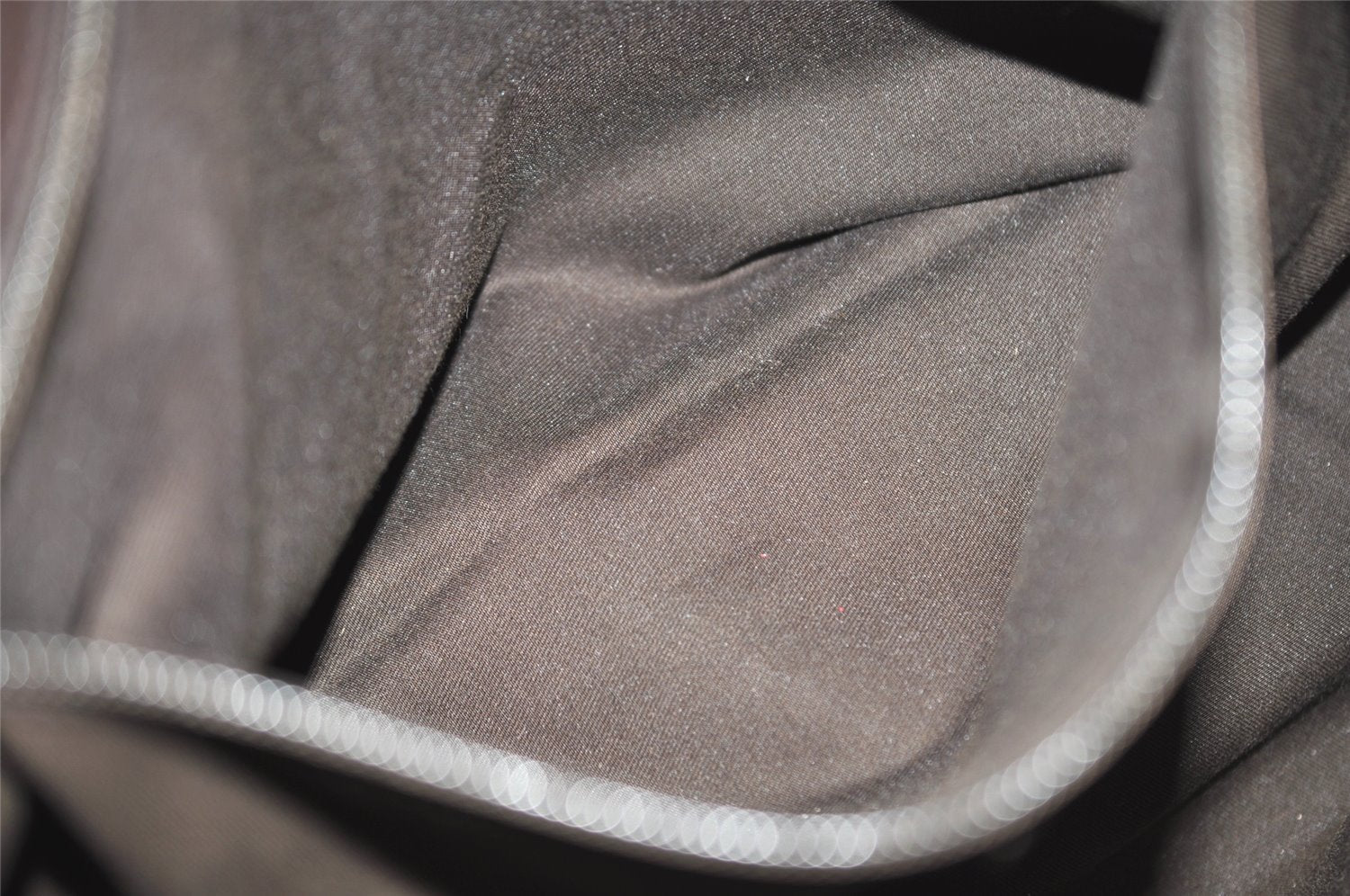 Authentic GUCCI Vintage Shoulder Hand Tote Bag GG PVC Leather 114595 Brown 2500J