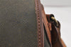 Authentic Burberrys Leather Shoulder Cross Body Bag Purse Green Junk 2500K
