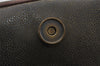 Authentic Burberrys Leather Shoulder Cross Body Bag Purse Green Junk 2500K