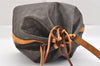 Authentic Louis Vuitton Monogram Petit Noe M42226 Shoulder Drawstring Bag 2501J
