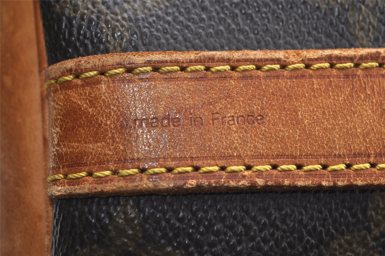 Authentic Louis Vuitton Monogram Petit Noe M42226 Shoulder Drawstring Bag 2501J