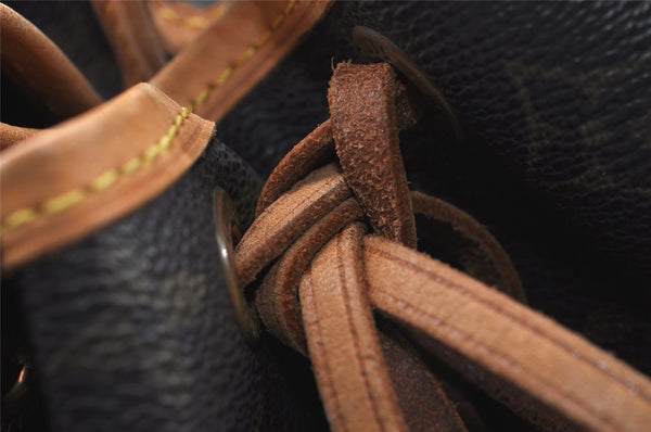 Authentic Louis Vuitton Monogram Petit Noe M42226 Shoulder Drawstring Bag 2501J