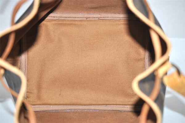 Authentic Louis Vuitton Monogram Petit Noe M42226 Shoulder Drawstring Bag 2501J